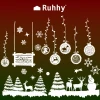 Наклейки на вікна святкові Ruhhy (5900779944633)