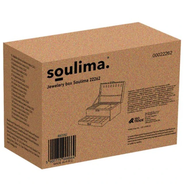 Шкатулка для прикрас Soulima Black (5900779944664)