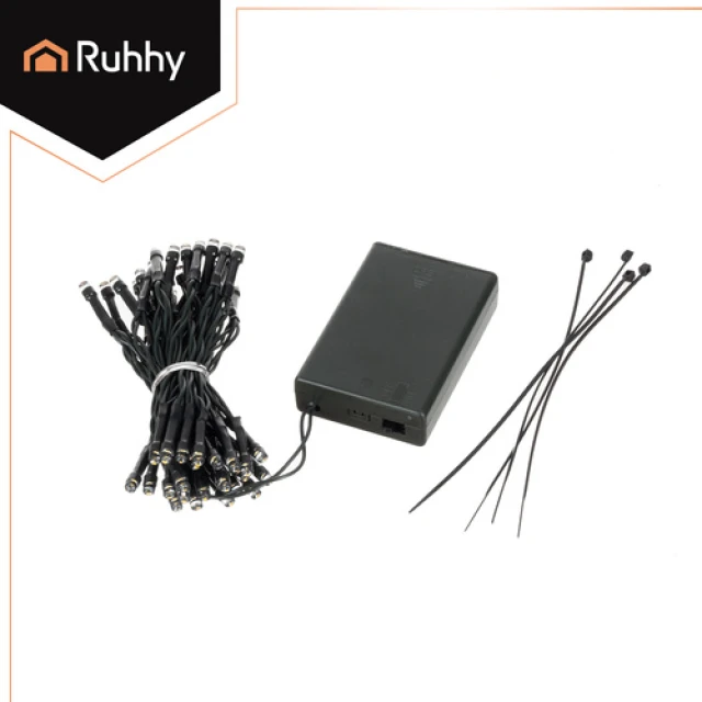 Гірлянда ялинкова Ruhhy з LED підсвічуванням 270 см товщина 29 см (5900779944978)