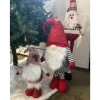 Фігурка новорічна Санта Клаус телескопічна Ruhhy 95 см Red (5900779945104)