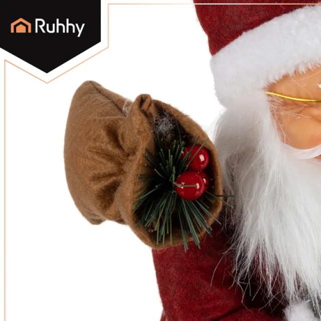 Фігурка новорічна Санта Клаус Ruhhy 45 см (5900779945197)