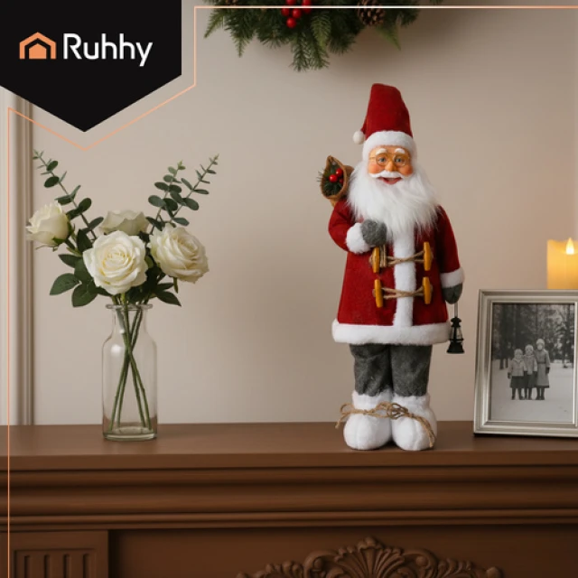 Фігурка новорічна Санта Клаус Ruhhy 45 см (5900779945197)