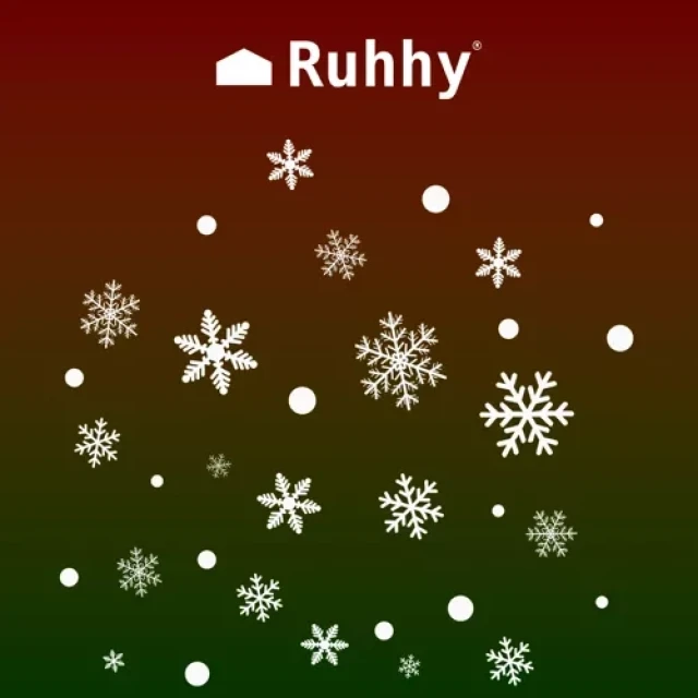 Наклейки на вікна святкові Ruhhy (5900779945227)