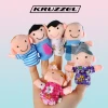 Набір пальчикових ляльок Люди Kruzzel 6 шт (5900779945425)