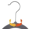 Вішалки для одягу велюрові Ruhhy 20 шт Grey (5900779945500)