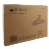Вішалки для одягу велюрові Ruhhy 20 шт Grey (5900779945500)