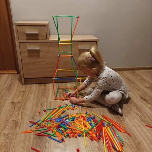 Конструктор-соломинки Kruzzel 408 елементів (5900779945586)