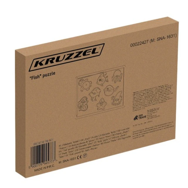 Головоломка Рибки Kruzzel 10 елементів (5900779945777)