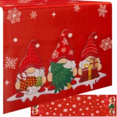 Доріжка новорічна для столу Ruhhy 220x40 см Red (5900779946149)