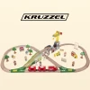 Дерев'яна залізниця Kruzzel 3,2 м 57 деталей (5900779946231)