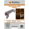 Дорожка на стол рождественская Ruhhy 180 x 33 см Grey (5900779946293)