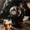 Набір для віскі Глобус графін Malatec 2 склянки 9 кубиків (5900779946613)