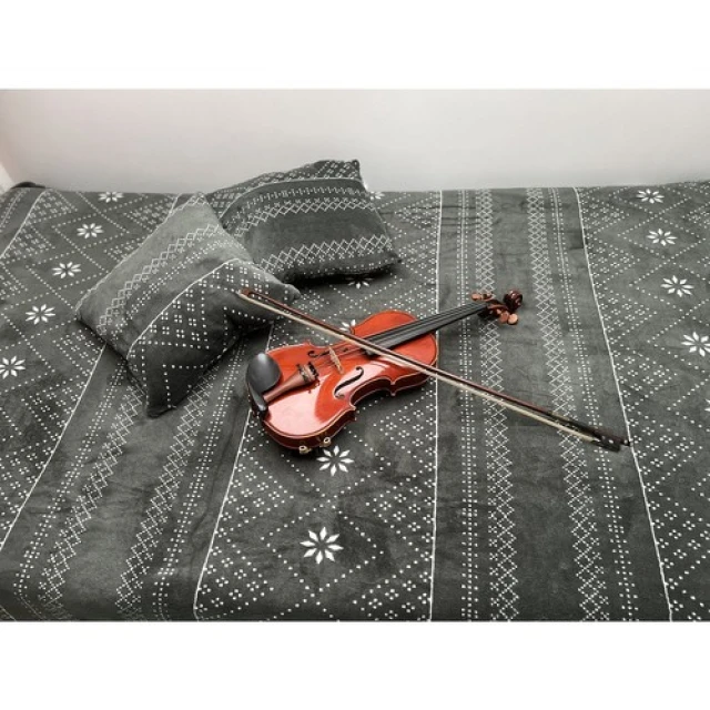 Плед Ruhhy 1,6x2 м + 2 наволочки Grey (5900779946927)