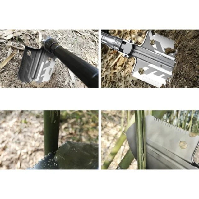 Лопата складна багатофункціональна Trizand 16 в 1 (5900779947207)