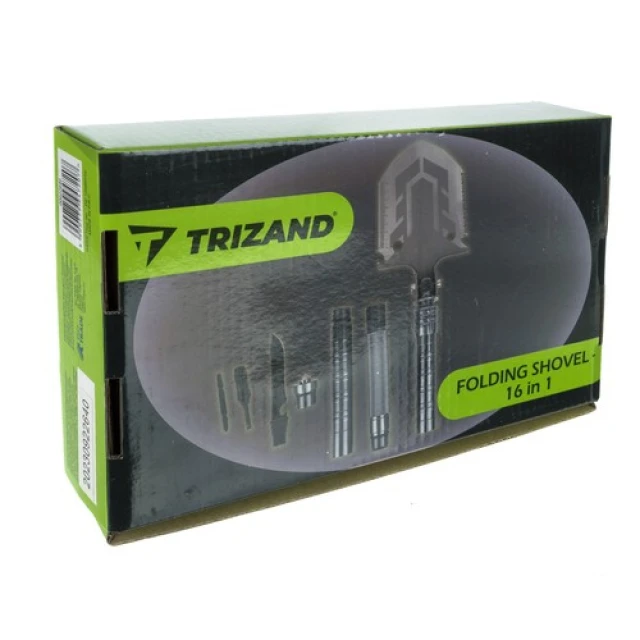 Лопата складна багатофункціональна Trizand 16 в 1 (5900779947207)