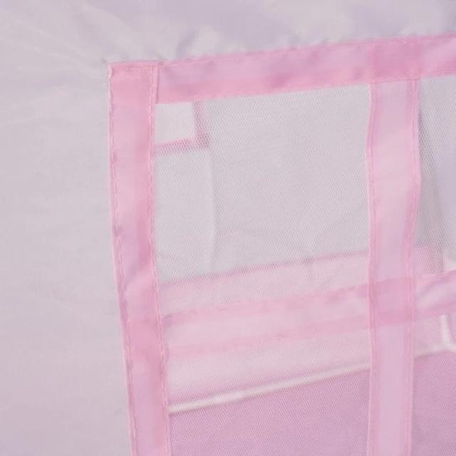 Намет для дітей зі світлодіодними вогниками Kruzzel Pink (5900779947283)