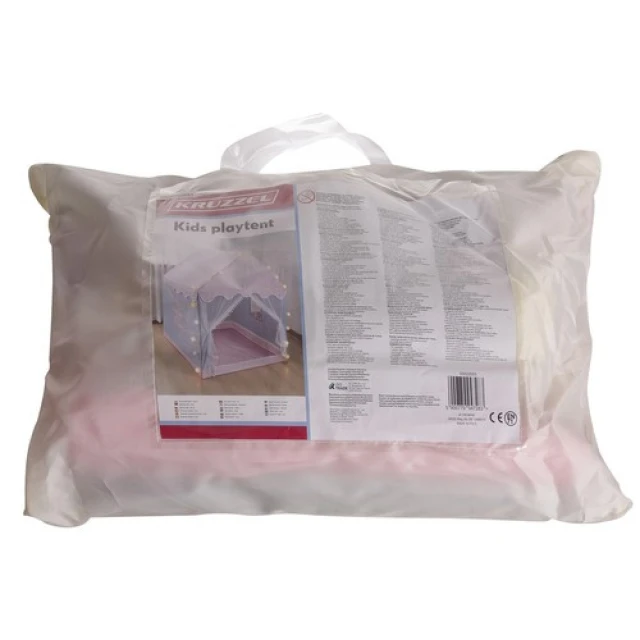 Намет для дітей зі світлодіодними вогниками Kruzzel Pink (5900779947283)