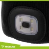 Шапка зимняя с фонариком Trizand Black (5900779947320)