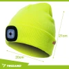 Шапка зимова з ліхтариком Trizand Yellow (5900779947337)