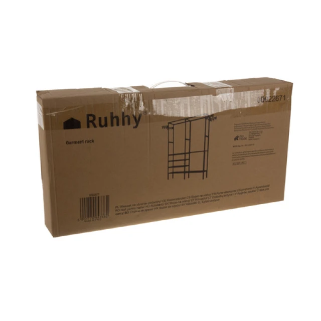 Вішалка для одягу підлогова подвійна Ruhhy (5900779947382)