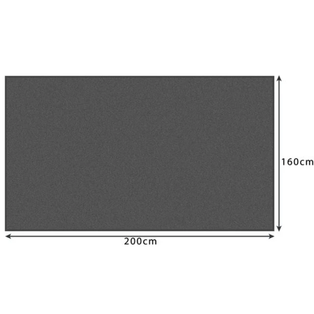 Плед Ruhhy 1,6x2 м Grey (5900779947450)