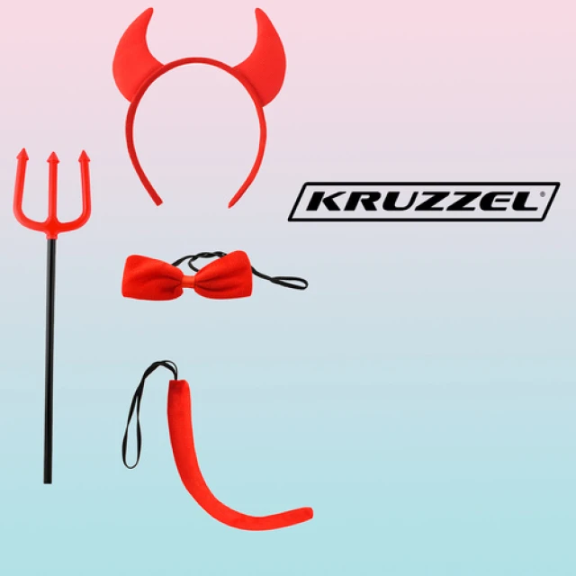 Костюм Диявол Kruzzel 4 елементи (5900779947542)