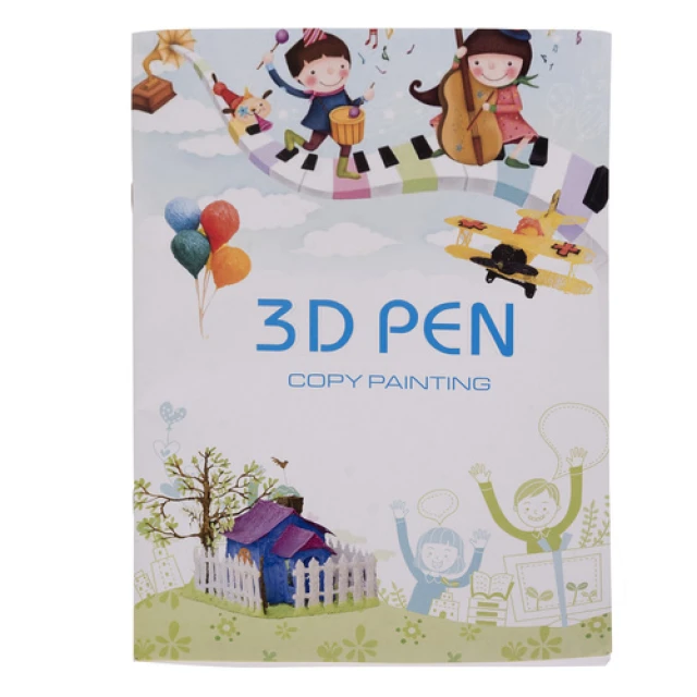 Книга з шаблонами Maaleo для 3D ручки 40 дизайнів (5900779947658)