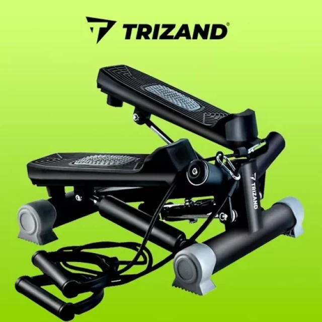 Степпер поворотний з еспандерами Trizand (5900779947818)