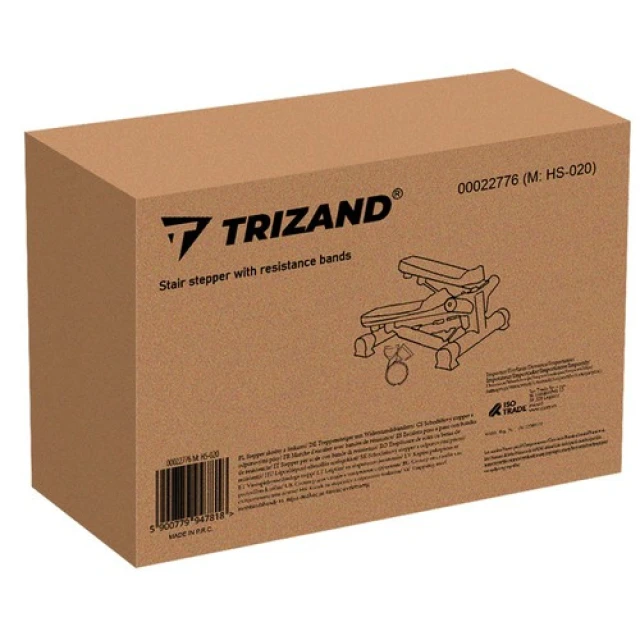Степпер поворотний з еспандерами Trizand (5900779947818)