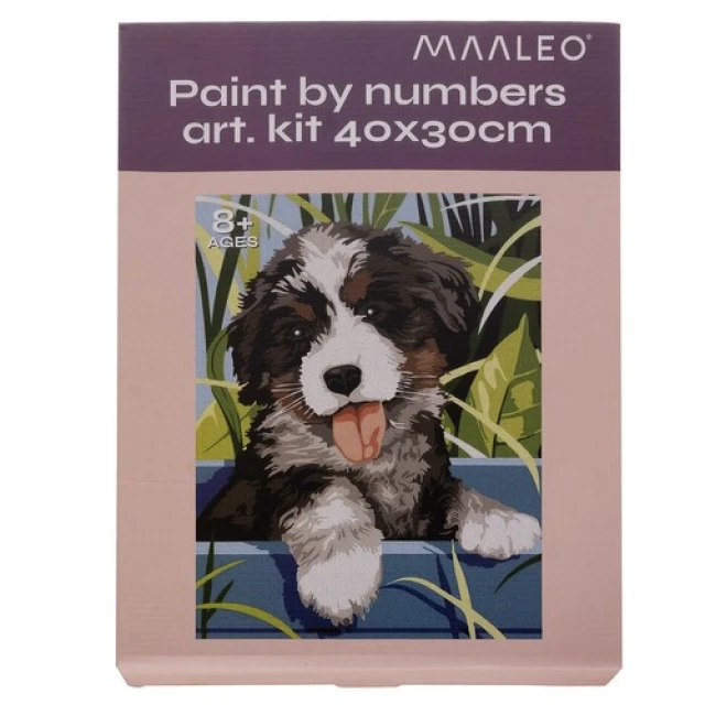 Картина за номерами Собака Maaleo 40x30 см (5900779947849)