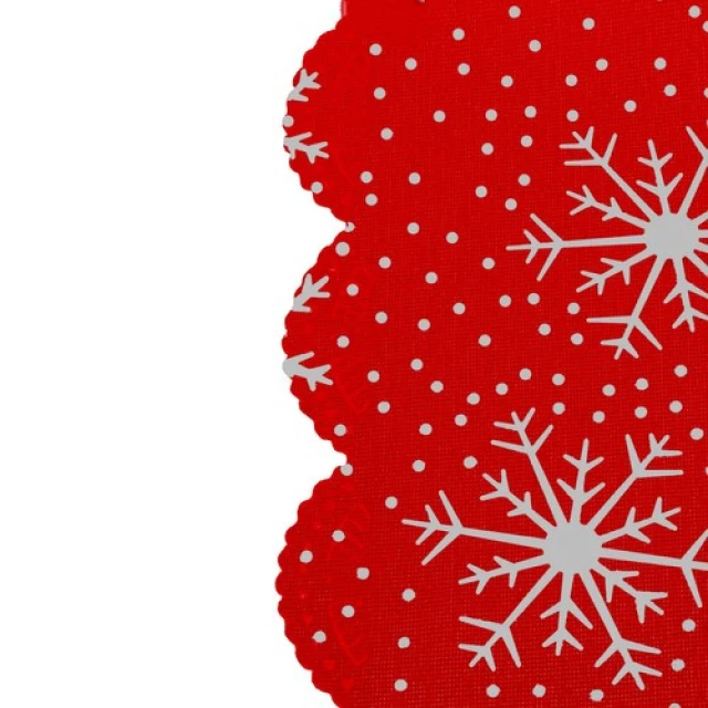 Доріжка святкова на стіл Ruhhy 185x35 см Red (5900779947900)