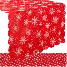 Доріжка святкова на стіл Ruhhy 185x35 см Red (5900779947900)
