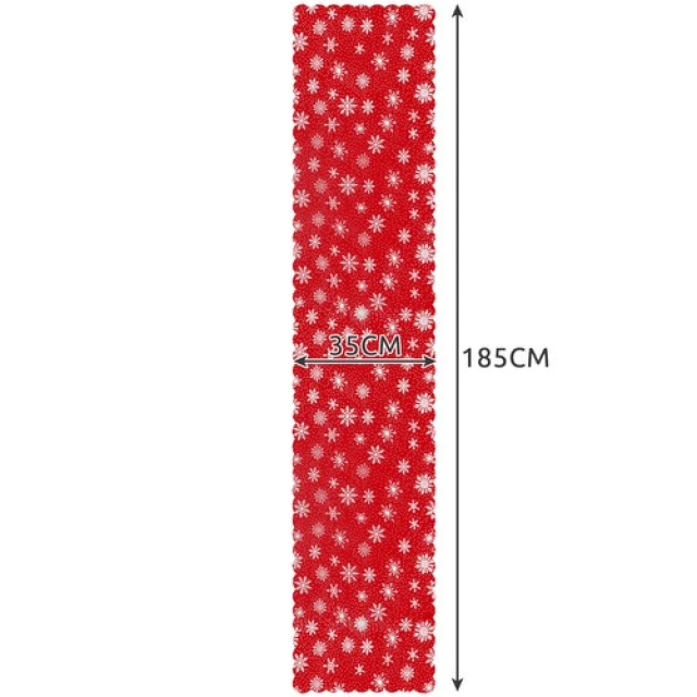Доріжка святкова на стіл Ruhhy 185x35 см Red (5900779947900)