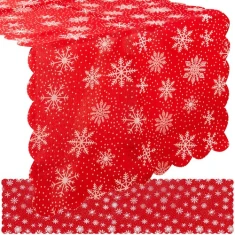 Доріжка на стіл святкова Ruhhy 150x35 см Red (5900779947917)