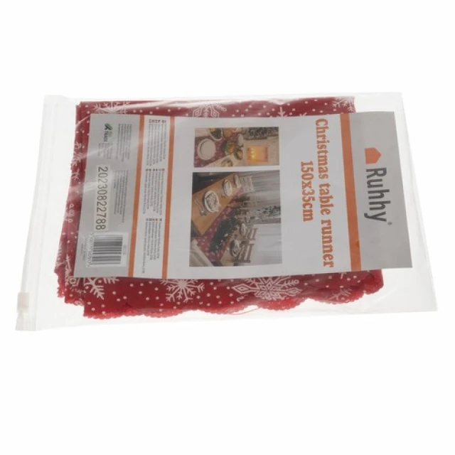 Доріжка на стіл святкова Ruhhy 150x35 см Red (5900779947917)