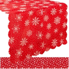 Доріжка святкова на стіл Ruhhy 220x35 см Red (5900779947924)