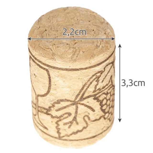 Корки для пляшок вина Ruhhy 100 шт (5900779948167)
