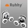 Ролики для душової кабіни комплект Ruhhy 8 шт (5900779948297)