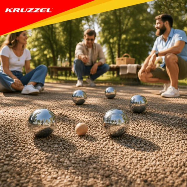 Гра в петанк Kruzzel 8 куль + чохол (5900779948334)