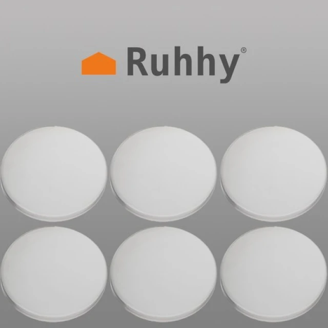 Накладка-обмежувач для дверей Ruhhy 6 шт Clear (5900779948655)