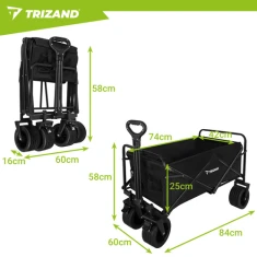 Тачка транспортна складна Gardlov 100 кг (5900779948761)