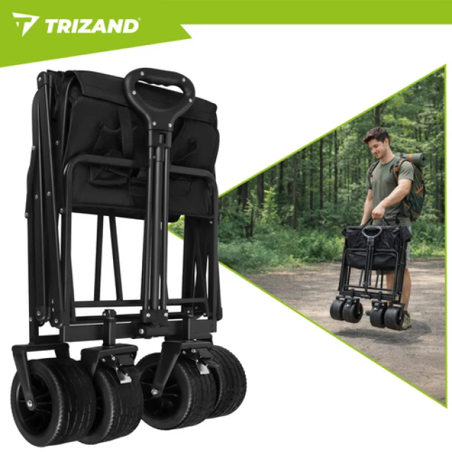 Тачка транспортна складна Gardlov 100 кг (5900779948761)
