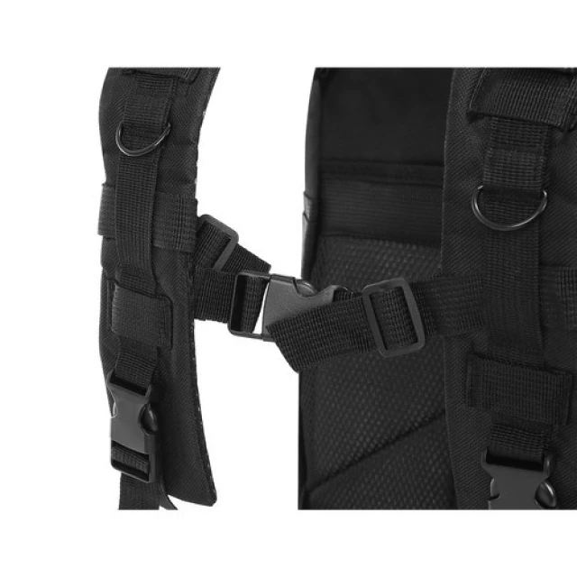 Рюкзак туристичний Trizand 20 л 5 відділень Black (5900779948778)