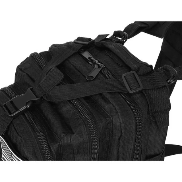 Рюкзак туристичний Trizand 20 л 5 відділень Black (5900779948778)