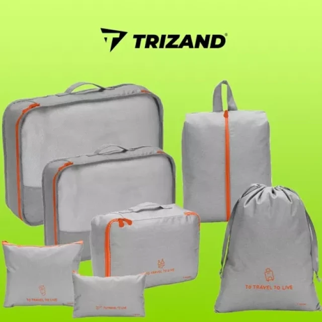 Набір дорожніх органайзерів для валізи Trizand 7 шт (5900779948808)