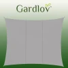 Вітрило сонцезахисне прямокутне Gardlov 4x3 м Gray (5900779948884)