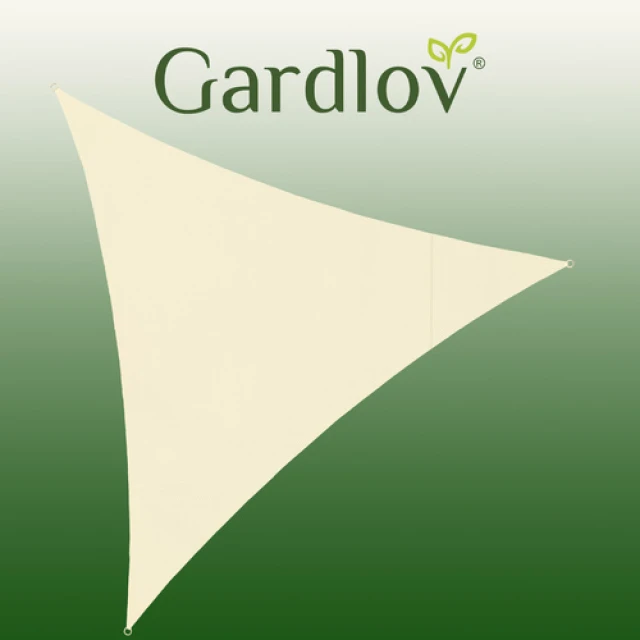 Вітрило сонцезахисне Gardlov 3x3x3 м трикутне Beige (5900779948907)