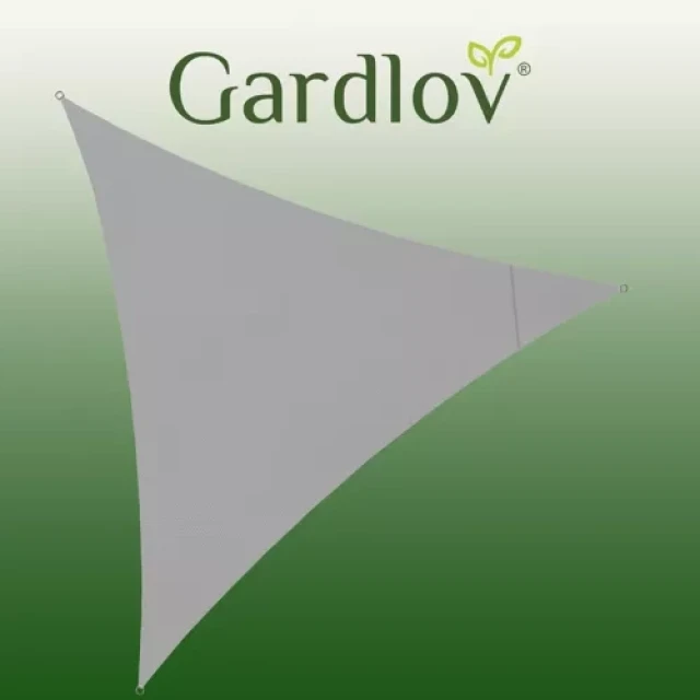 Вітрило сонцезахисне трикутне Gardlov 3x3x3 м Gray (5900779948914)