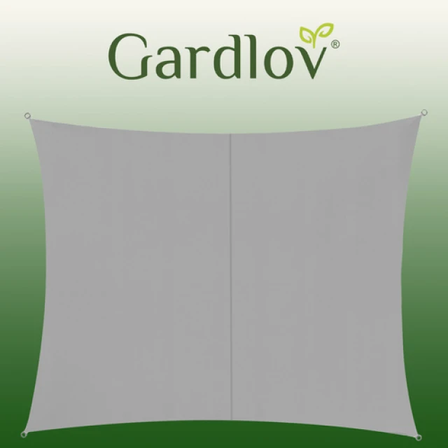 Парус солнцезащитный прямоугольный Gardlov 3x2 м Gray (5900779948921)