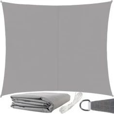 Вітрило сонцезахисне прямокутне Gardlov 3x2 м Gray (5900779948921)